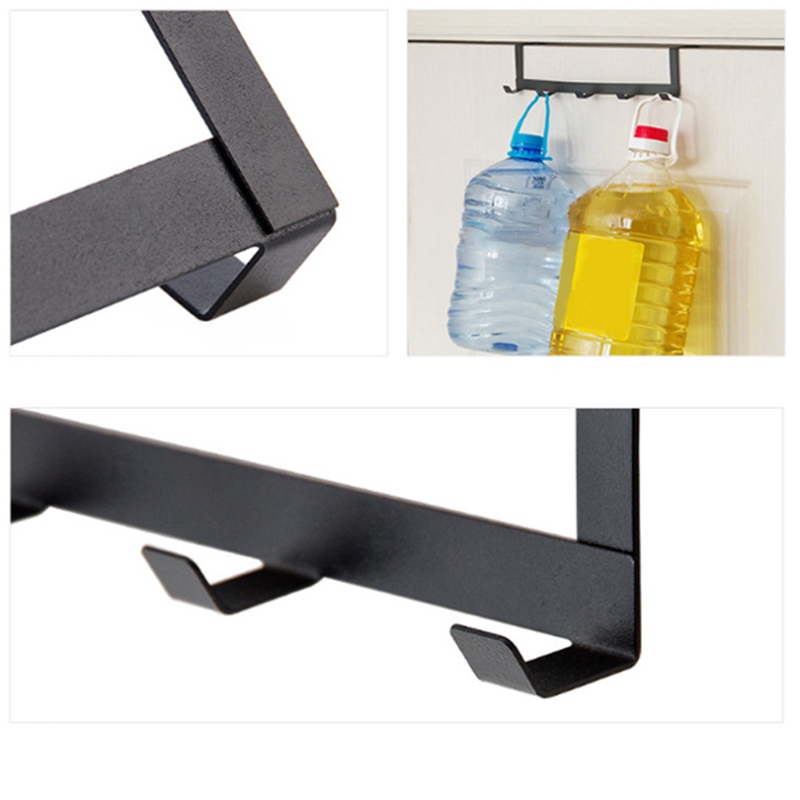 Over The Door Hook Hanger HeavyDuty 9 Hook Organizer Rack for Coat eBay